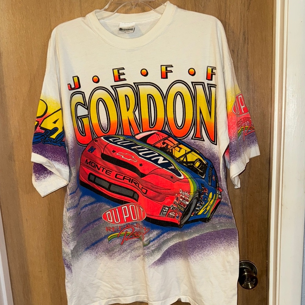 1995 Motorsport Traditions DuPont Jeff Gordon Racing Graphic T-Shirt